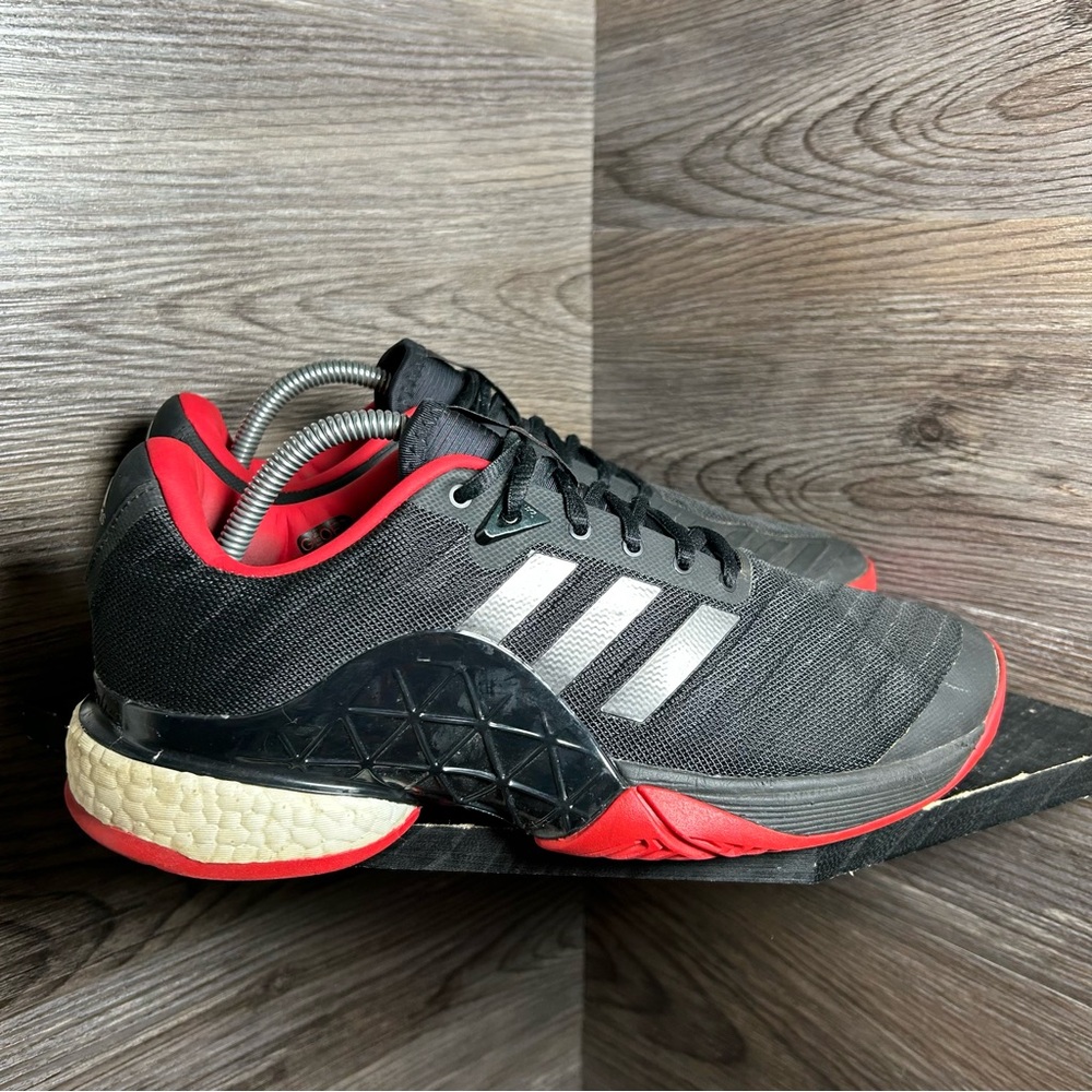 adidas Black and Red Men's Shoes